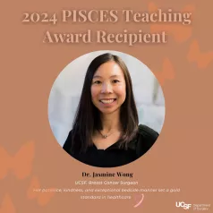 Jasmine Wong - PISCES teaching awardee